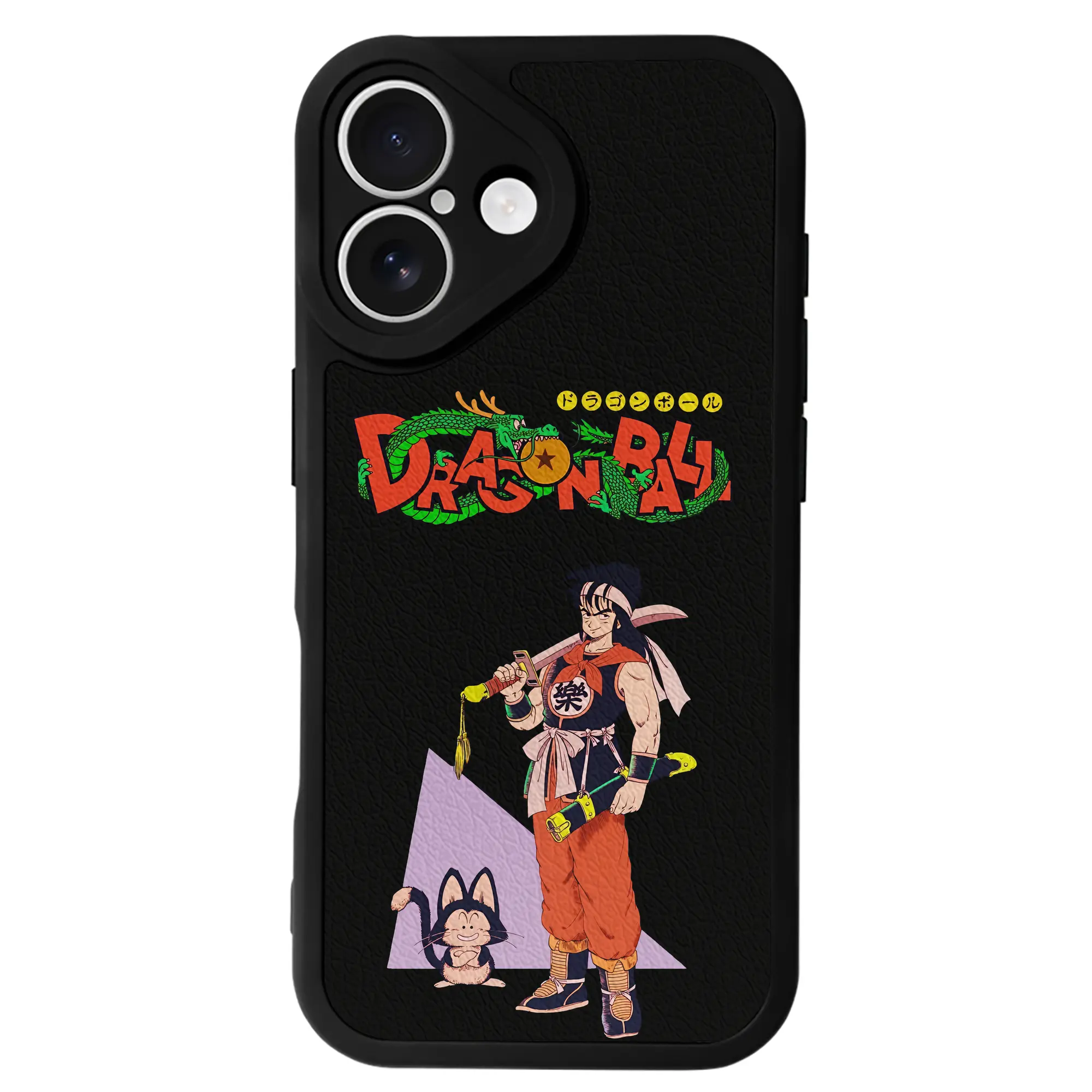 ドラゴンボール グッズ ヤムチャ - IPhone 16シリーズ対応 ・ シリコンスマホケース ・ レザー調 ・ 高精度フィット ・ 耐衝撃 ・ ワイヤレス充電対応 ・ 精密カット